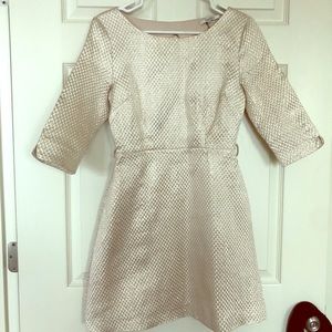 Metallic Brocade dress